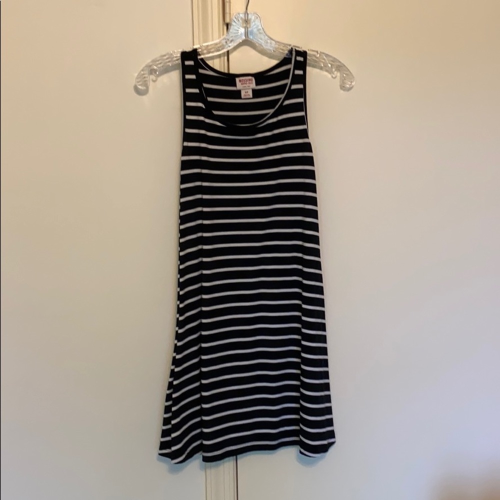 Black and white sundress